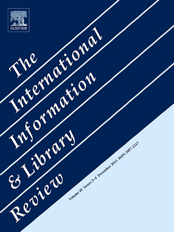 Go to journal home page - The International Information & Library Review
